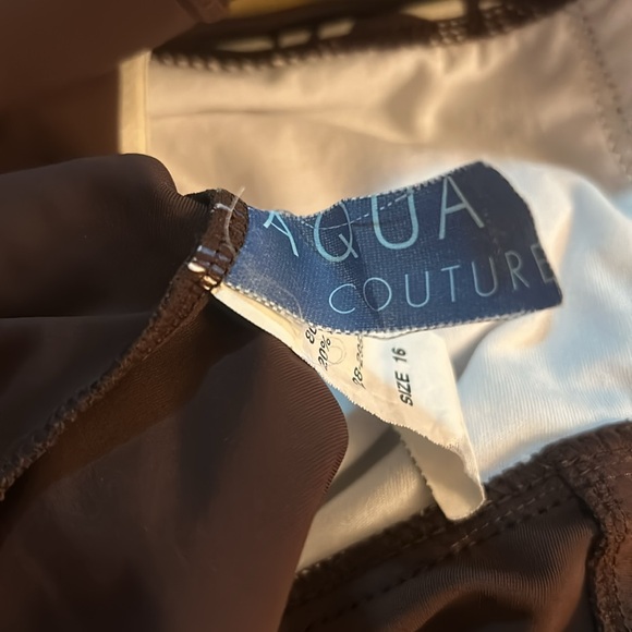 Plus Long Line Swim Top - Picture 7 of 8